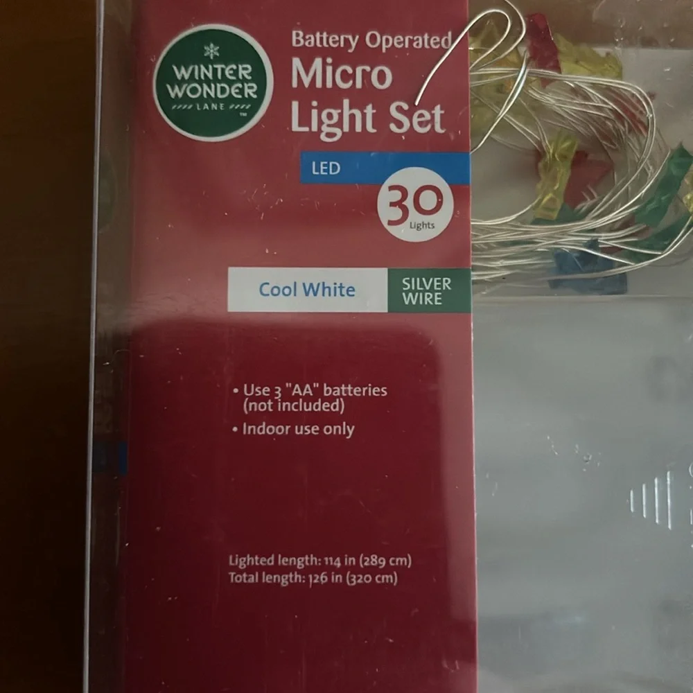 Winter Wonder Micro Light Set - Cool White